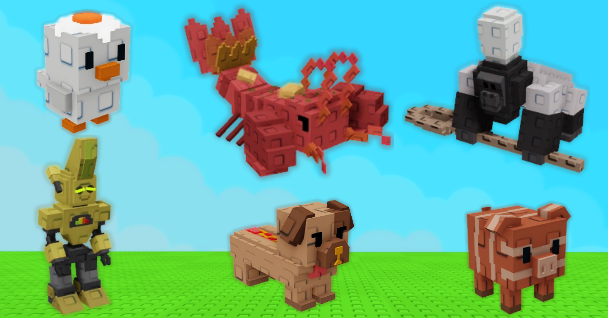 All new pets in Grow a Garden Kitchen Storm update – Bacon Pig, Junkbot, Gorilla Chef, Lobster Thermidor, Hotdog Daschund, Sunny Side Chicken