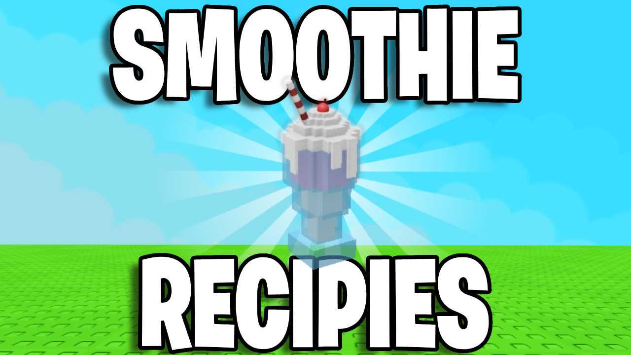 Smoothie cooking in Grow a Garden Roblox